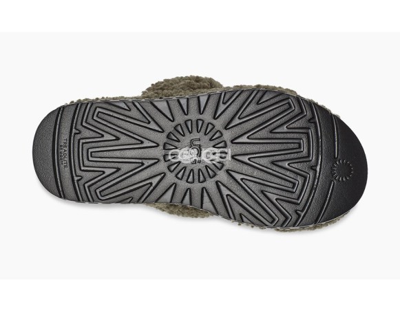 Oh Fluffita Slide Burnt Olive