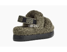 Oh Fluffita Slide Burnt Olive