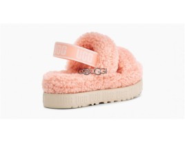Oh Fluffita Slide Pink Dusk