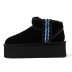 UGG Classic Ultra Mini Braid Platform Black