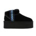 UGG Classic Ultra Mini Braid Platform Black