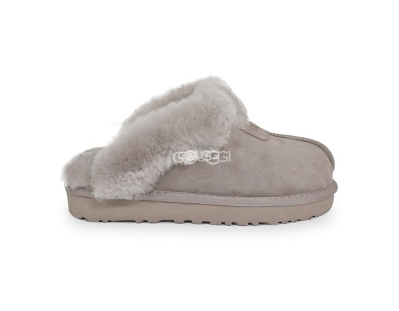 Coquette Slipper Light Grey