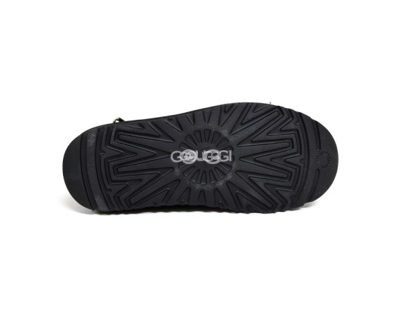 MINI OBLIQUE ZIP Black