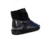 Clear Quilty Boots Black