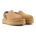 Goldenstar Clog Platform Chestnut