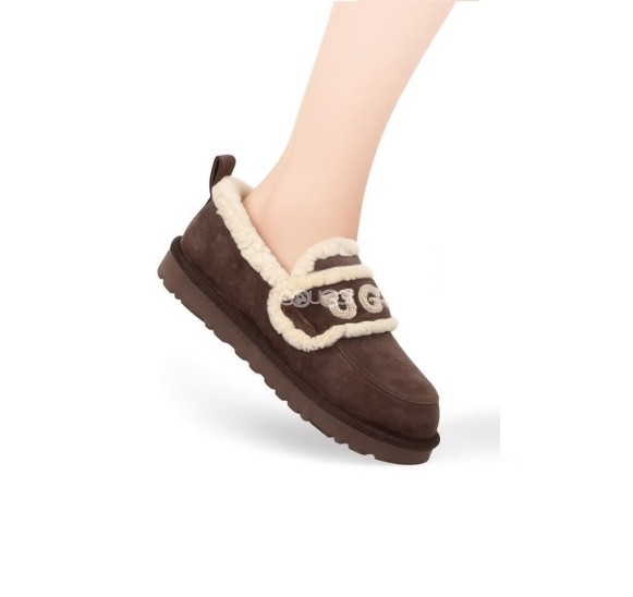 Ugg Classic Fat Ding Slip On Chocolate