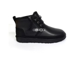 Neumel ZIP Leather - Black