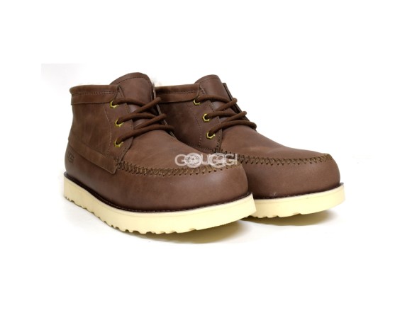 Campout Chukka Leather Chocolate