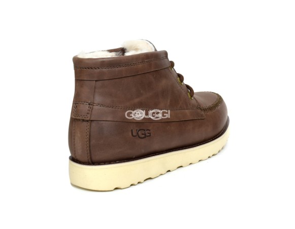 Campout Chukka Leather Chocolate