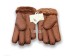 меховые перчатки женские Chestnut Leather