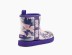 Classic Clear Mini Natural Marble - Violet Night