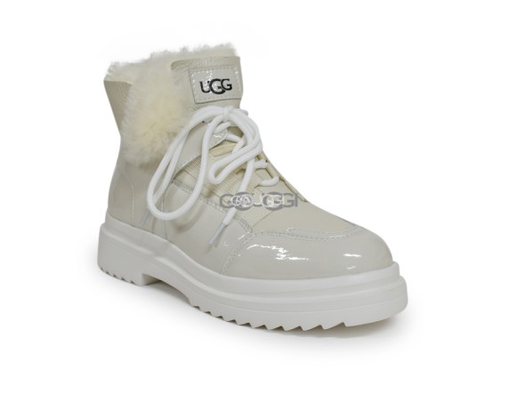 UGG Martin Patent - White