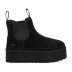 UGG Neumel Platform Chelsea Black