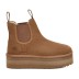 UGG Neumel Platform Chelsea Chestnut