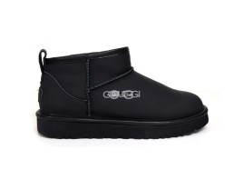 Ultra mini Leather Black