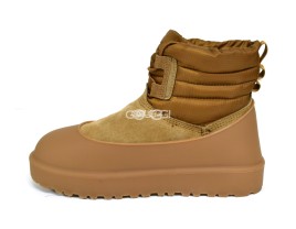 Classic Mini Lace-Up Weather Chestnut