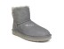 Mini Bailey Logo Strap Suede Gray