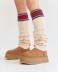 Ugg Classic Sweater Letter Chestnut