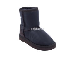 Kids Classic Short Metallic Chocolate