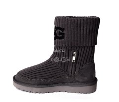 Classic Rib Knit Grey