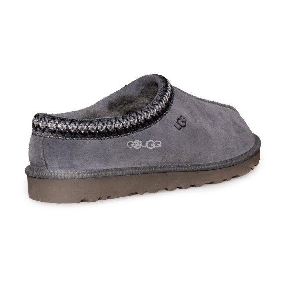 Man`s Tasman Slippers Dark Grey