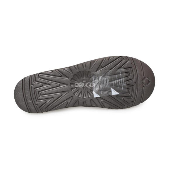 Man`s Tasman Slippers Dark Grey
