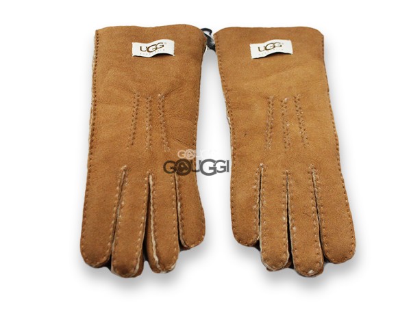 Женские удлиненные перчатки UGG Light Cappucinno - 10033